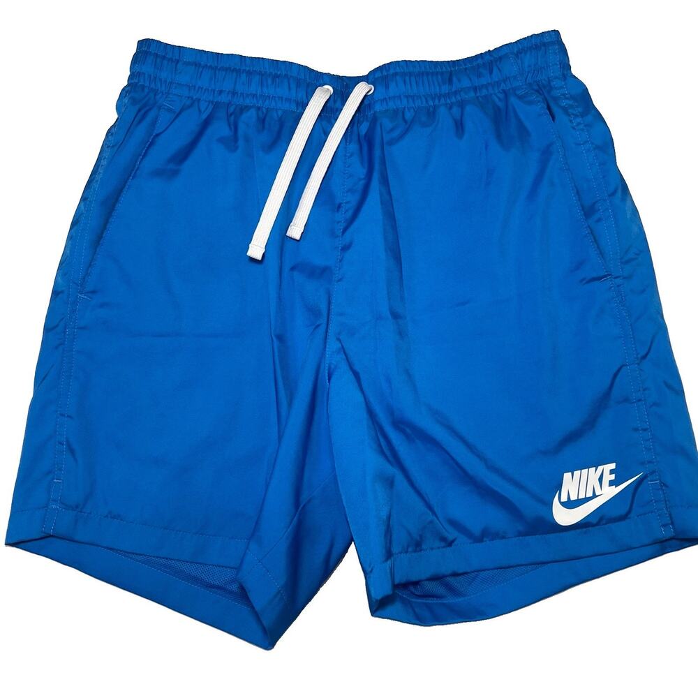 NIKE SHORTS Mens Size S Blue LINED ESSENTIAL WOVEN FLOW Athletic Performance Gym